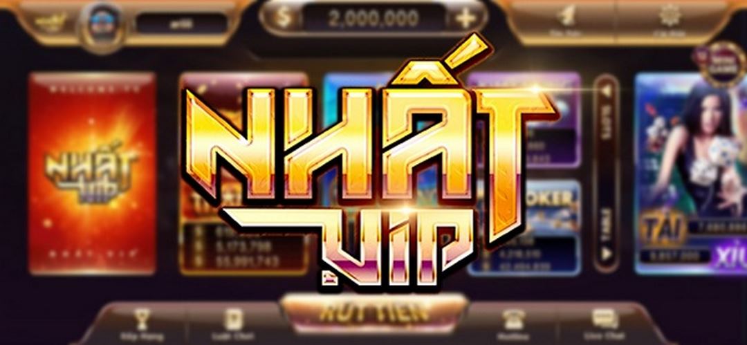 NhatVip – Thương hiệu game slot quốc tế