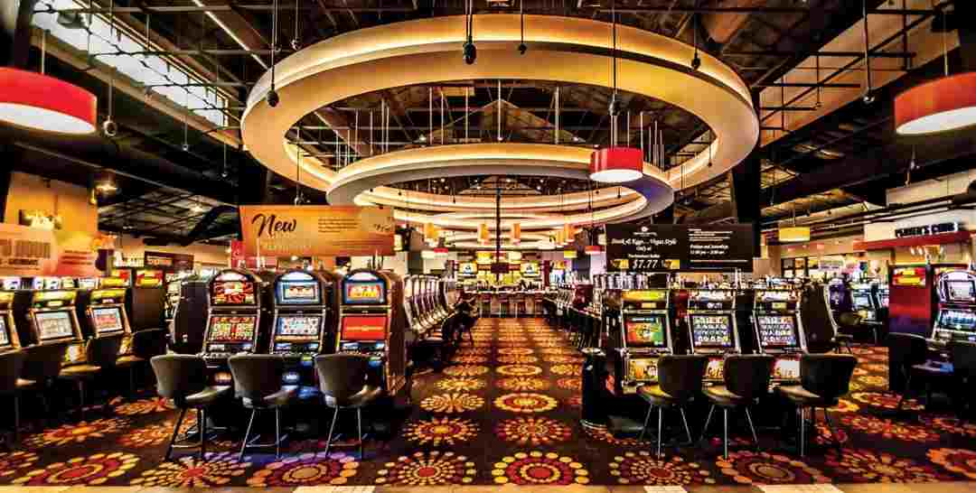 Sảnh Casino sang trọng với thiết kế cổ điển
