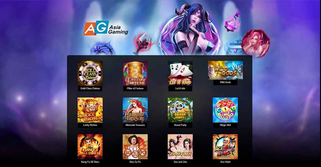 Asia gaming đang phát triển hệ thống game 