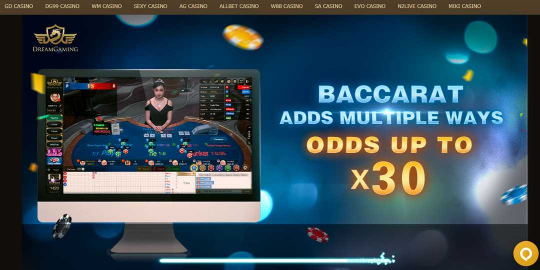 Dream gaming - Nơi giao lưu cờ bạc của cược thủ toàn cầu